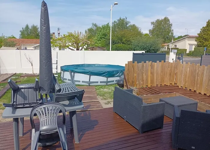 Charmante Maison Avec Piscine Entre Et * Biscarrosse